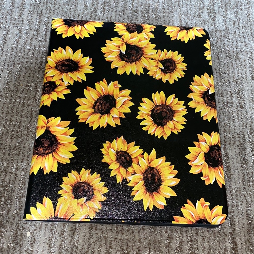 Sunflower iPad cover 10.2